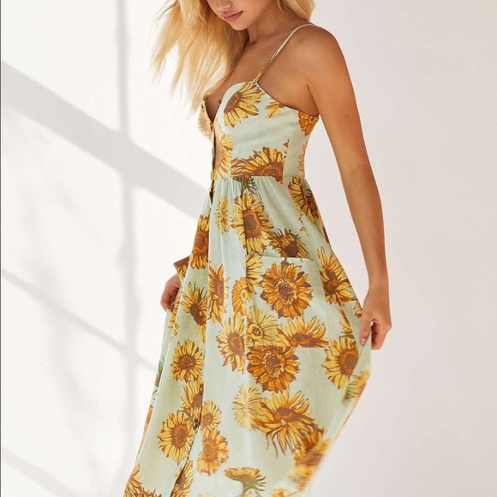 ISO urban outfitter cooperative sunflower dress